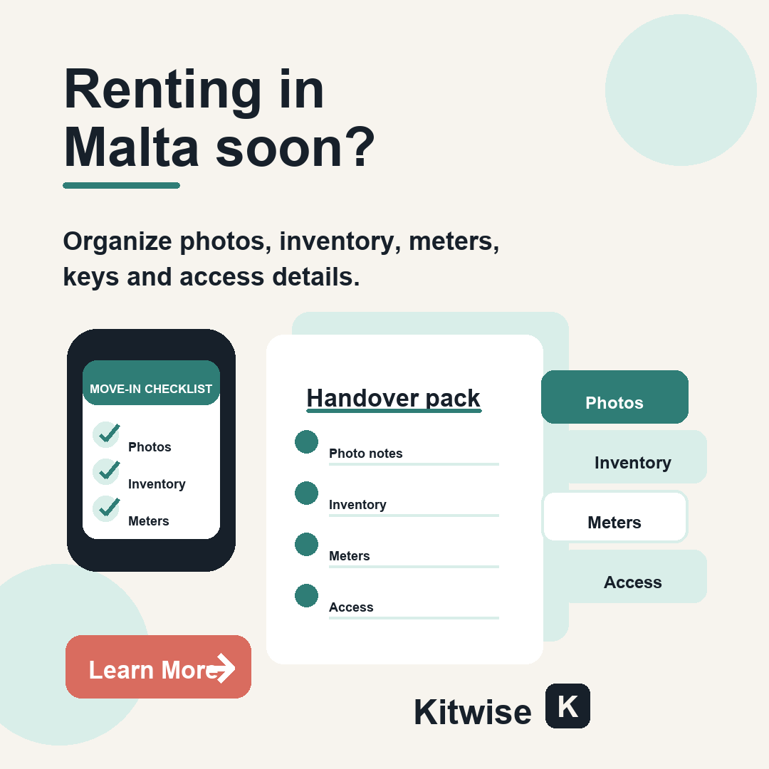 Kitwise first 48 hours renter pack visual